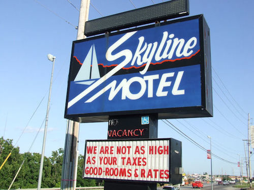 The Skyline Motel Osage Beach Exteriér fotografie